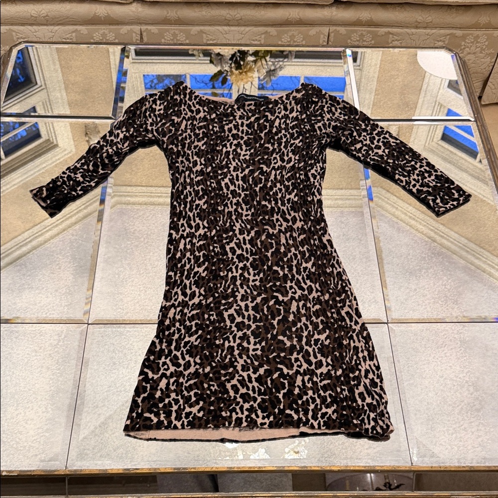 French Connection Animal Print Top